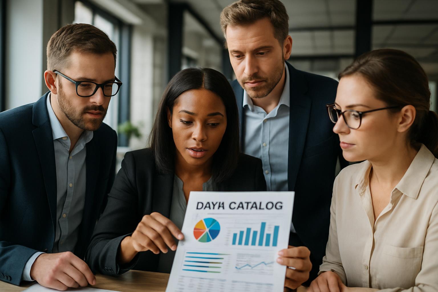 Resultados y análisis de Catalogo de Datos en entorno empresarial 2026