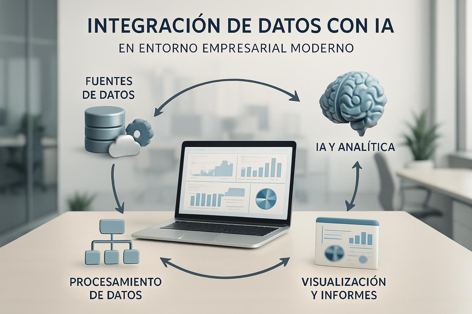 Integracion de datos con IA: Beneficios y Aplicaciones en 2026