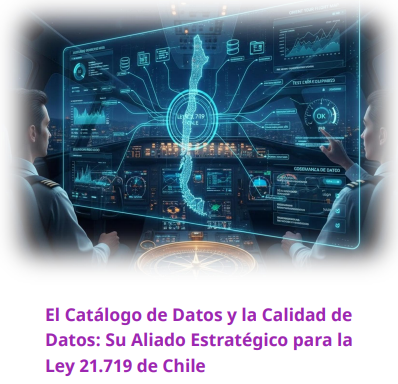 El Catálogo de Datos y la Calidad de 
Datos: Su Aliado Estratégico para la 
Ley 21.719 de Chile 